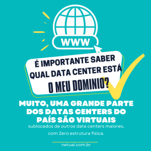 É importante saber qual Data Center estarei hospedando o meu domínio?